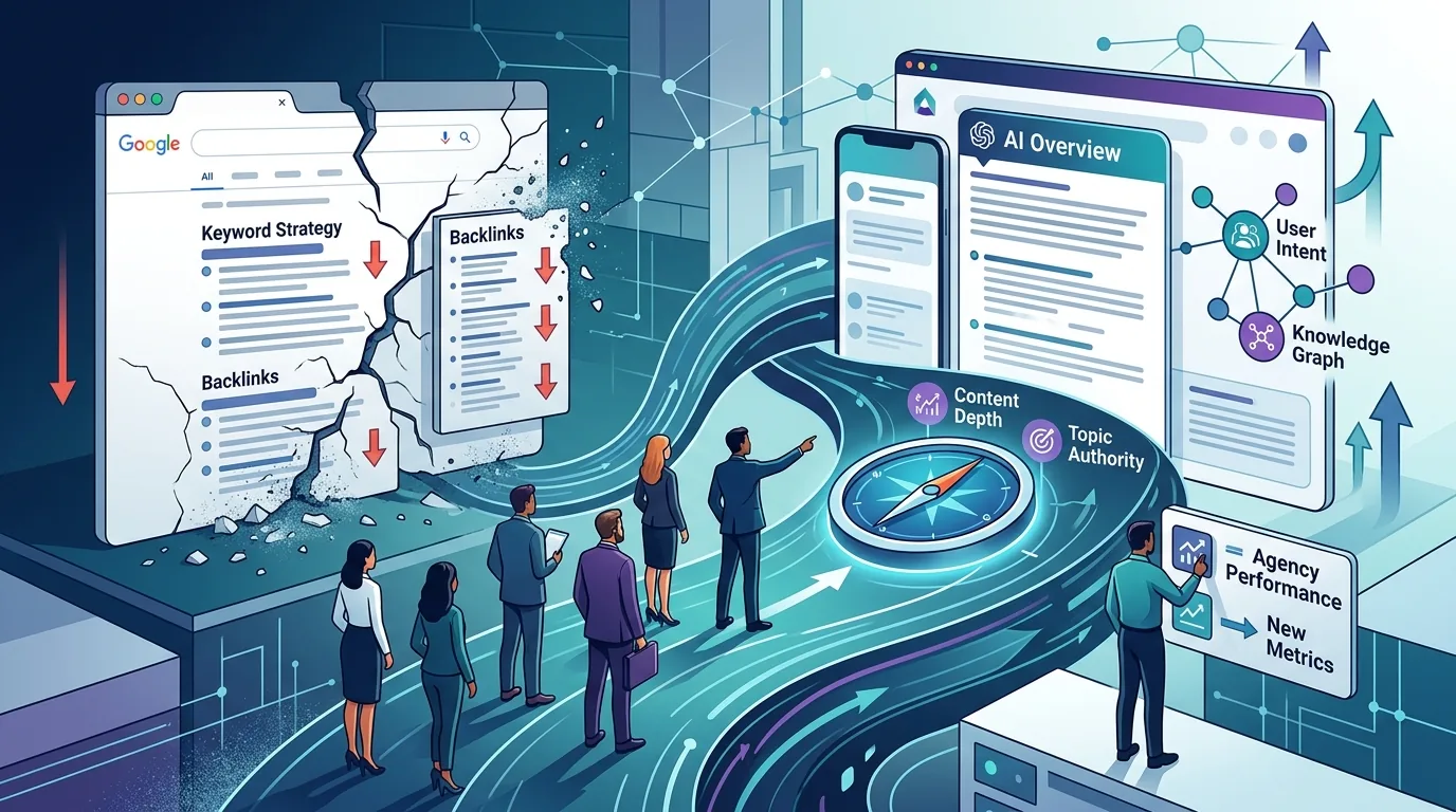 How AI Search Is Reshaping SEO: What Marketing Leaders Must Do Now — illustrative featured image
