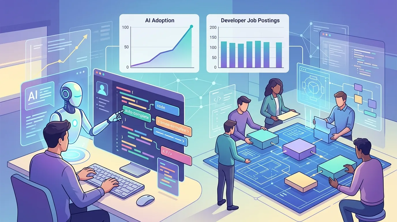 Will AI Replace Coders? The Data Says Something Surprising — illustrative featured image